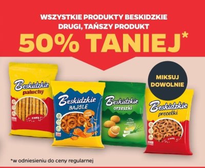 Beskidzkie paluszki promocja w Netto