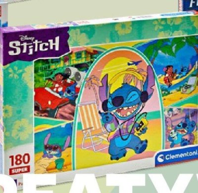 Puzzle Stitch 180 elem. promocja w Netto