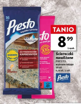 Ściereczki nawilżane wybrane rodzaje promocja w Intermarche