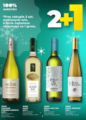 Wino Domaine Peiriere Reserve Chardonnay promocja w Duży Ben