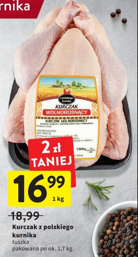 Kurczak wolnorosnący z polskiego kurnika promocja