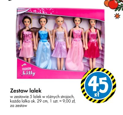 Zestaw lalek Fashion Lilly promocja w Tedi