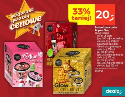 Zestaw kosmetyków Organic Shop Festive Berry promocja w Dealz