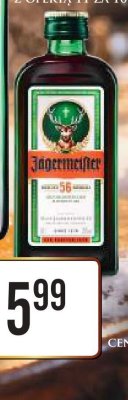 Likier Jagermeister 0,7 l 35% promocja w Dino
