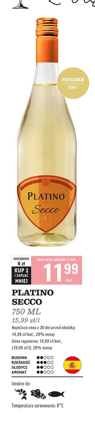 Wino Platino secco promocja