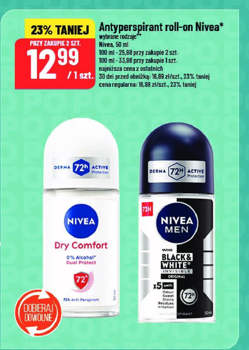 Antyperspirant comfort Nivea promocja