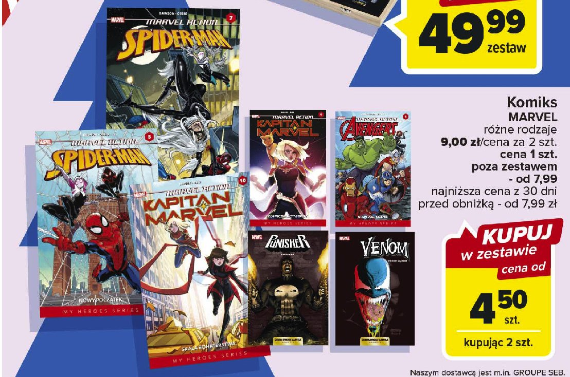 Komiks punisher Marvel promocja