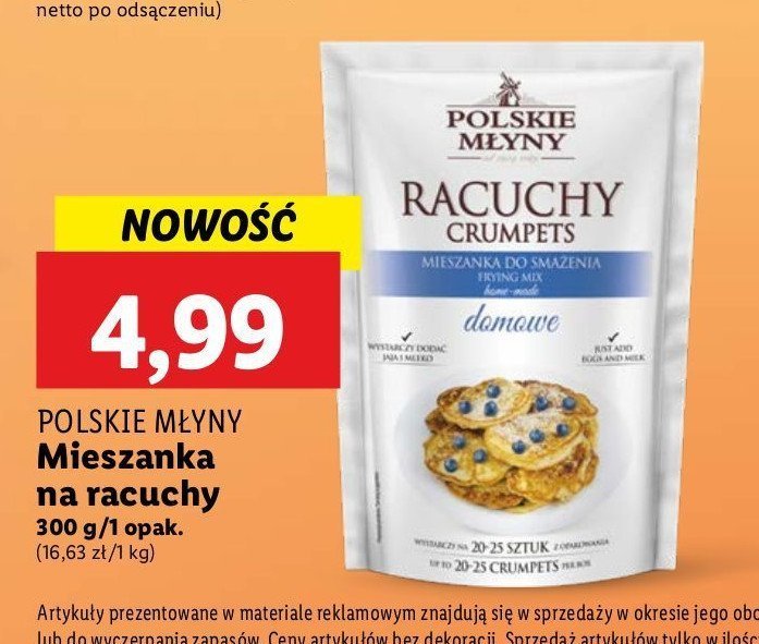 Racuchy domowe Polskie młyny promocja