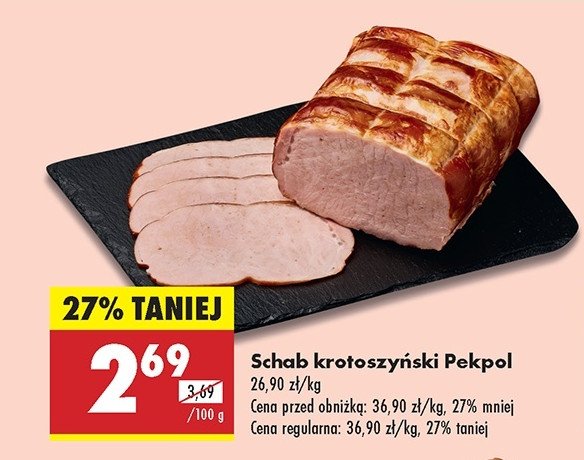 Schab krotoszyński Pekpol promocja w Biedronka