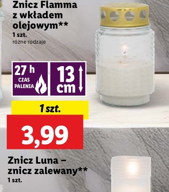 Znicz luna promocja