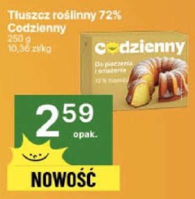 Tłuszcz roślinny Codzienny promocja w Delikatesy Centrum