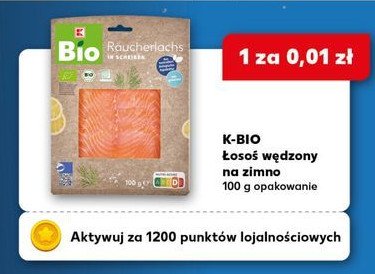 Łosoś wędzony K-classic bio promocja