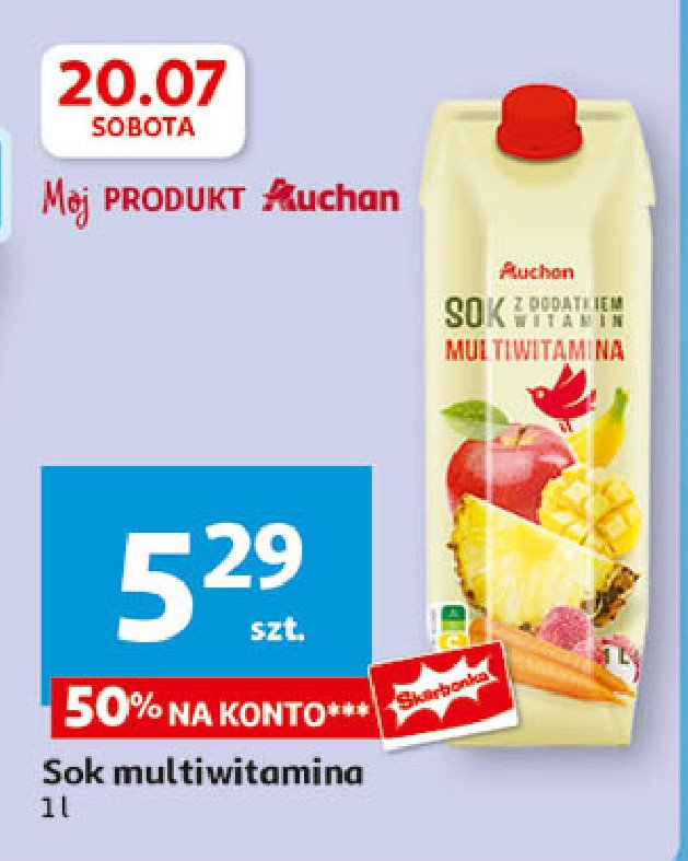 Nektar multiwitamina Auchan promocja