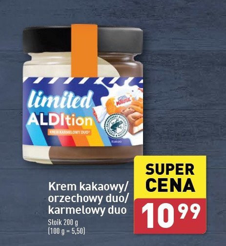 Krem kakaowy Limited aldition promocja