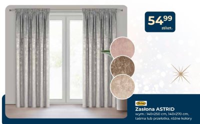 Zasłona ASTRID promocja w PSB Mrówka