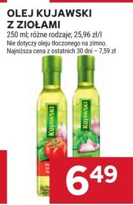Olej z ziołami promocja w Stokrotka