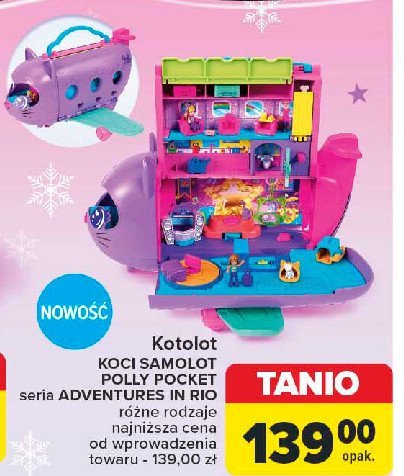 Kotolot adventures in rio Polly pocket promocja w Carrefour