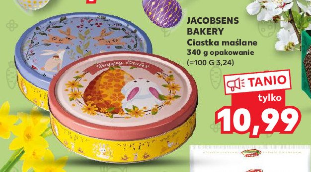 Mieszanka ciastek duńskich maślanych Jacobsens bakery promocja
