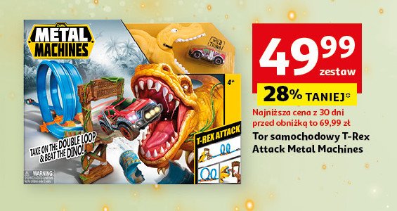 Tor samochodowy t-rex attack Metal machines promocja w Auchan