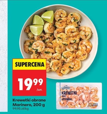 Krewetki obrane Marinero, 200 g promocja w Biedronka