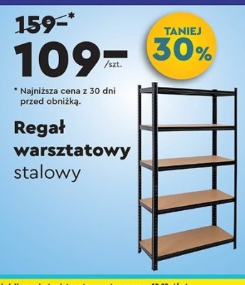 Regał warsztatowy 180 x 90 x 40 cm Niteo tools promocja