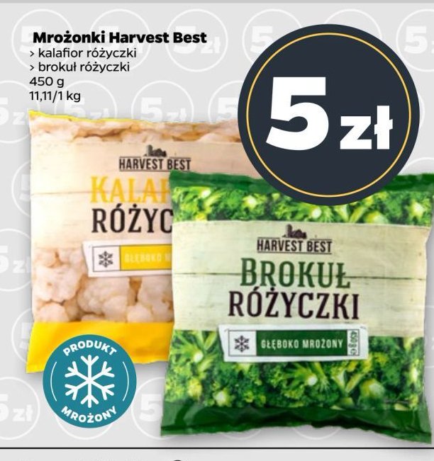 Kalafior różyczki Harvest best promocja