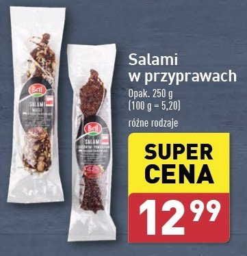 Salami z musli Bell polska promocja