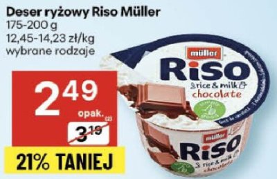 Deser ryżowy Riso Müller promocja w Delikatesy Centrum
