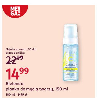 Pianka do mycia twarzy Bielenda marine care c promocja w Rossmann