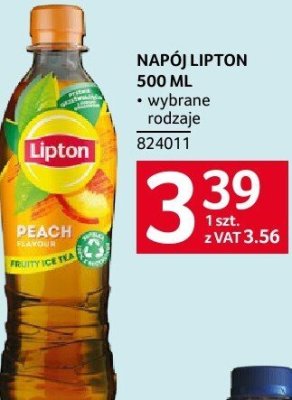 Napój Lipton promocja w Selgros