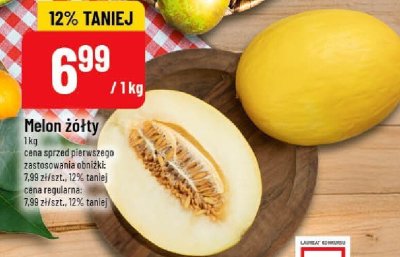 Melon żółty promocja w POLOmarket