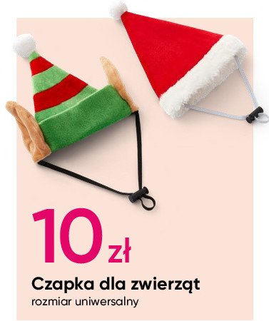 Czapka dla zwierząt promocja w Pepco