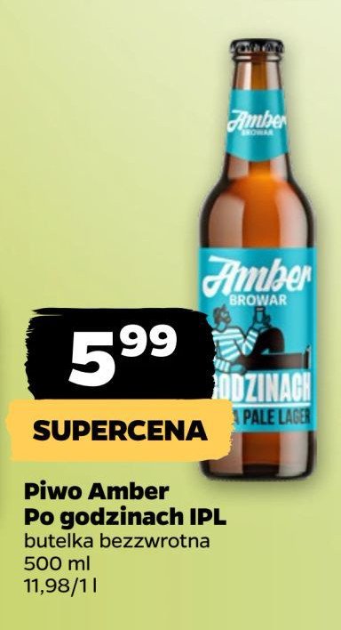 Piwo Po godzinach india pale lager promocja