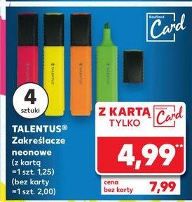 Minizakreślacze mix Talentus promocja