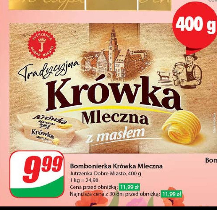 Kr贸wki mleczne Jutrzenka dobre miasto promocja