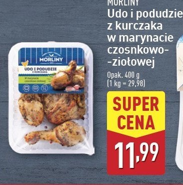 Udo i podudzie z kurczaka w marynacie czosnkowo-zio艂owej Morliny promocja