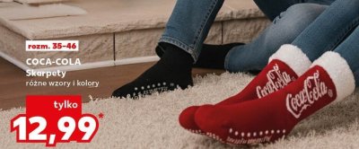 Skarpety COCA-COLA różne wzory i kolory promocja w Kaufland