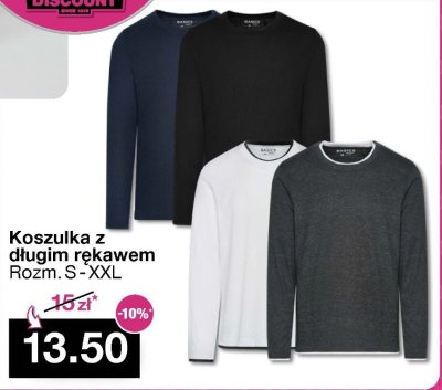Koszulka z długim rękawem męska promocja w Woolworth