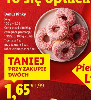 Donut Pinky promocja w Lidl