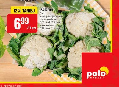 Kalafior promocja w POLOmarket
