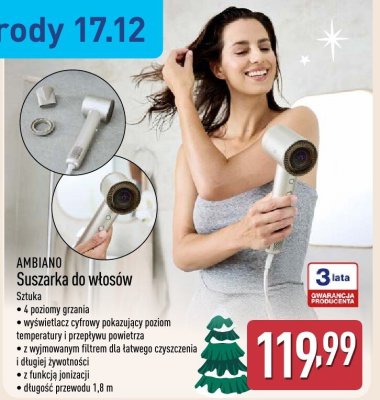 Suszarka do włosów  promocja w Aldi