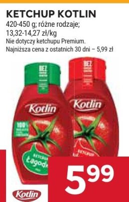 Ketchup Kotlin promocja w Stokrotka
