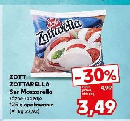 Ser classic Zott zottarella promocja