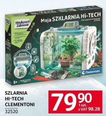 Szklarnia Hi-Tech Clementoni promocja w Selgros