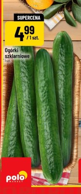 Ogórki szklarniowe 1 szt. promocja w POLOmarket