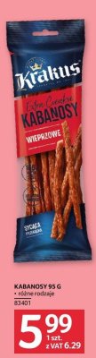 Kabanosy drobiowo-wieprzowe Prosto z w臋dliniarni promocja w Selgros