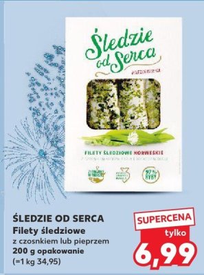 Filety śledziowe promocja w Kaufland