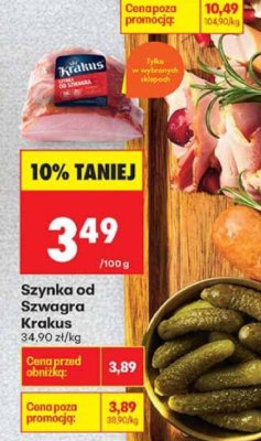 Szynka od Szwagra promocja w Biedronka