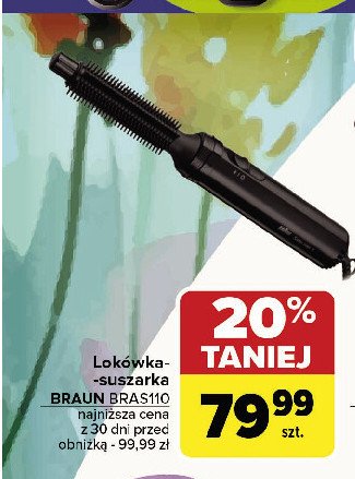 Lokówko-suszarka bras110e Braun promocja w Carrefour