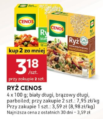 Ryż CENOS promocja w Stokrotka